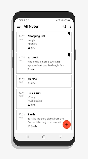 GridNote - Notepad, Notes