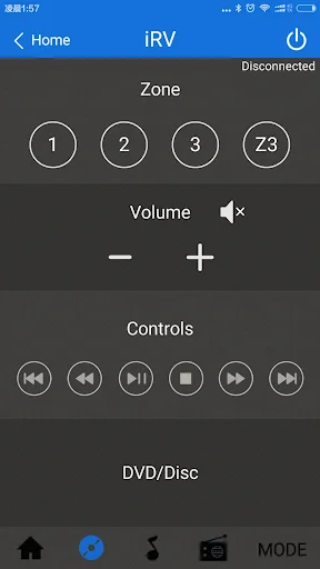 New iRV Radio Remote Control screenshot 2