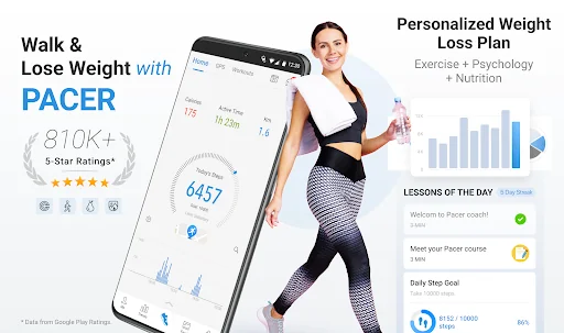 Pacer Pedometer & Step Counter