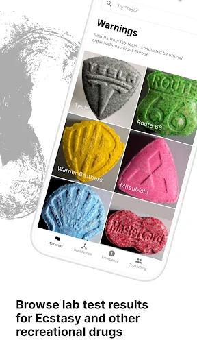 KnowDrugs Drug Checking screenshot 1