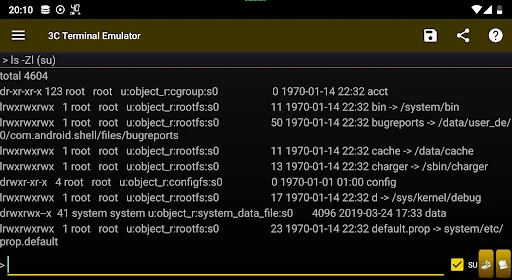 3C Terminal Emulator