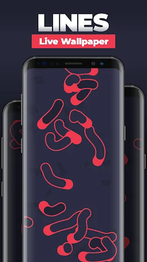 Lines Live Wallpaper screenshot 1