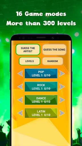 Guess the song music quiz game