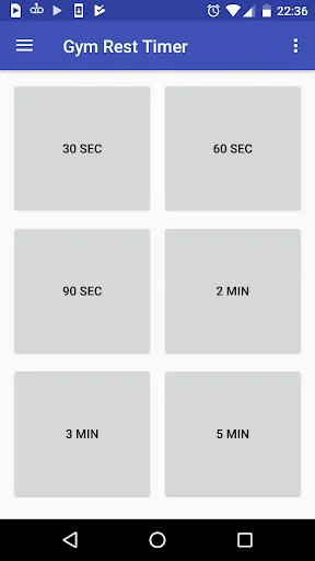 Gym Rest Timer