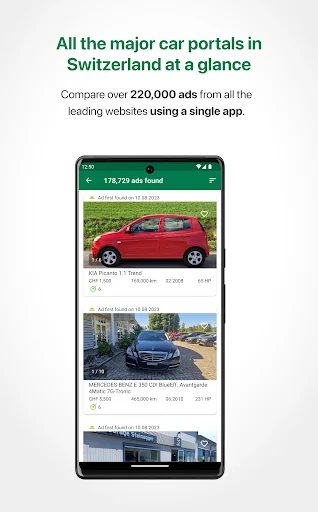 Car Market Switzerland screenshot 1