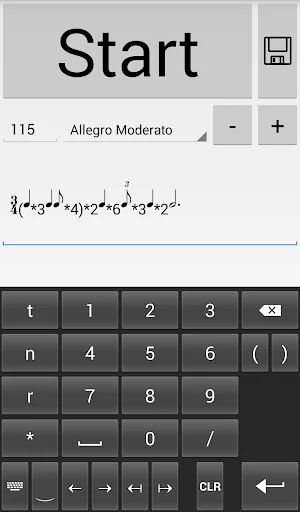 Rhythmic Metronome screenshot 2