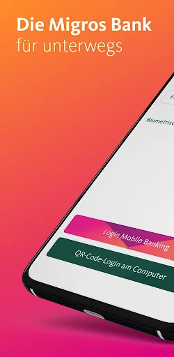 Migros Bank E-Banking screenshot 1