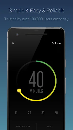 Sleep Timer (Turn music off) screenshot 1