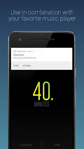 Sleep Timer (Turn music off) screenshot 2