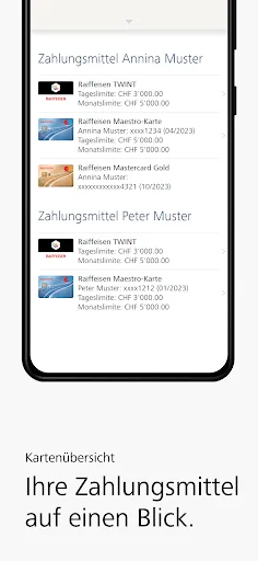Raiffeisen E-Banking screenshot 4