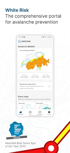 White Risk - SLF Avalanche App