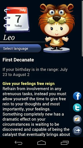 Horoscope HD screenshot 3