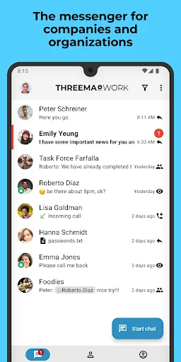 Threema Work. For Companies screenshot 1