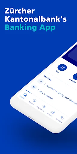 ZKB Mobile Banking screenshot 1
