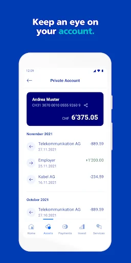 ZKB Mobile Banking screenshot 3