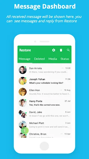 Restore : View Deleted Chats