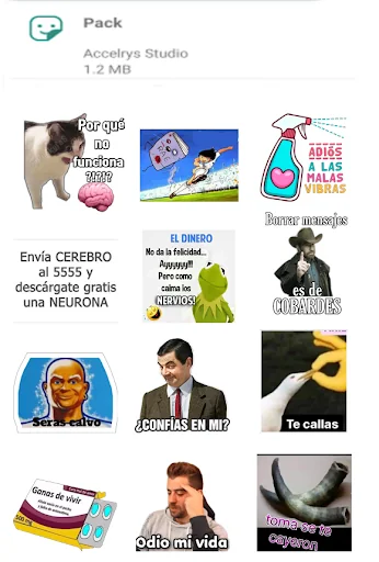 WASticker memes stickers