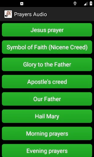 Christian prayers audio screenshot 4