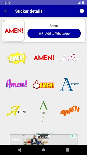 Christian WAStickerApp - Bible