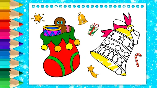 Christmas Coloring Kids Game