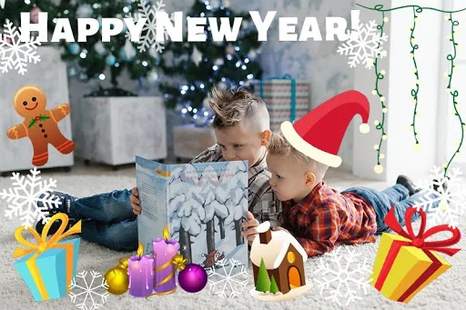 Christmas Photo Stickers