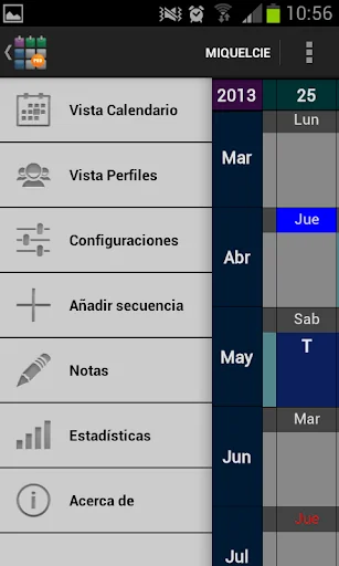 SaTurnos Pro Calendar screenshot 2
