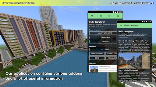 city maps for minecraft screenshot 1
