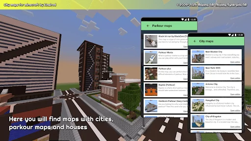 city maps for minecraft screenshot 2