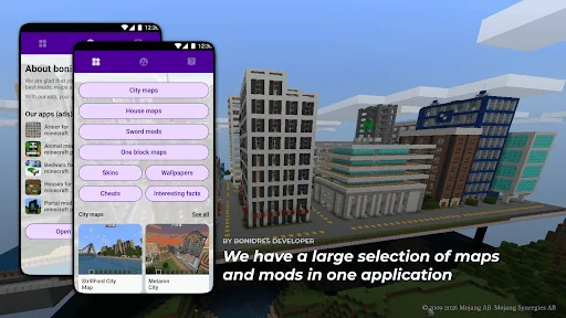 city ​​for minecraft screenshot 2