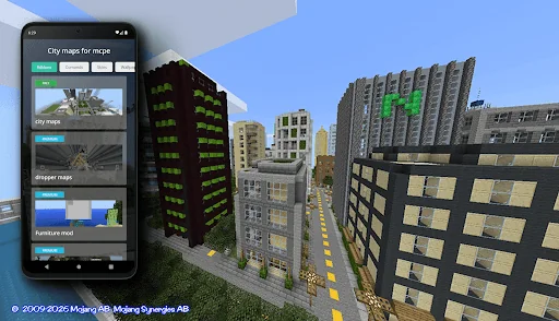 city for minecraft mod screenshot 1