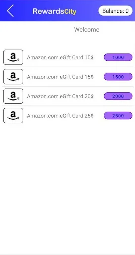 Rewards City screenshot 1