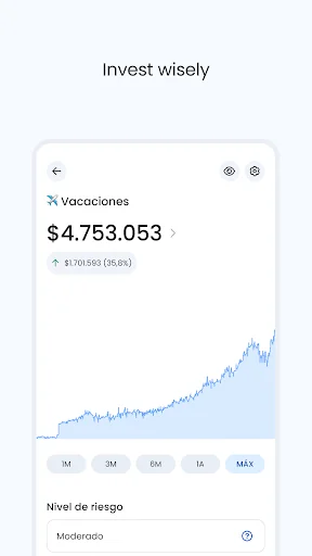 Fintual: Invest & save money screenshot 1