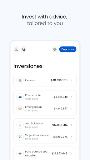 Fintual: Invest & save money screenshot 4