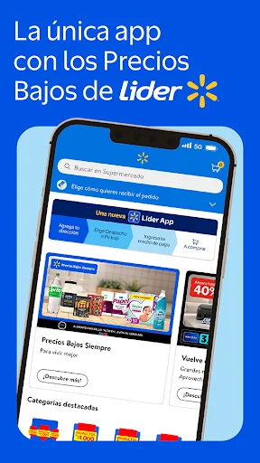 Supermercado Lider App screenshot 1