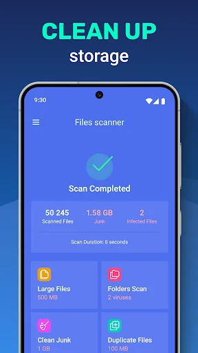 Antivirus - Cleaner + VPN screenshot 3