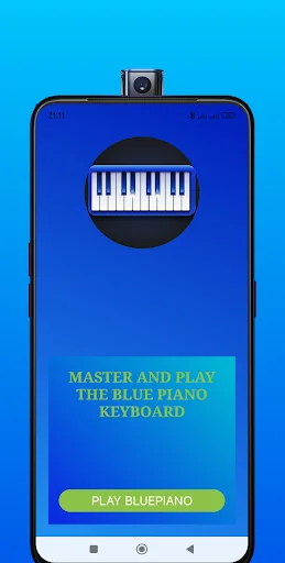 BluePianoKeyboard