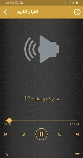محمد حسين عامر قران كامل تجود screenshot 3