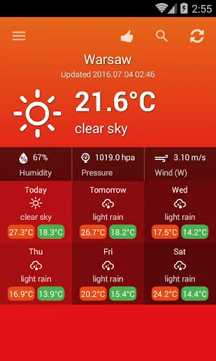 Weather Poland