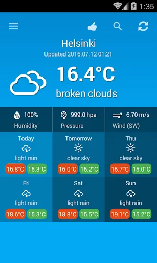 Weather Finland