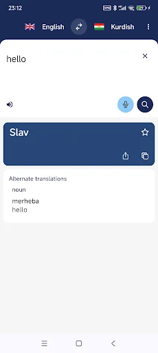 Kurdish English Translate