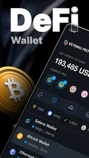 DeFi Wallet – KEYRING PRO screenshot 1