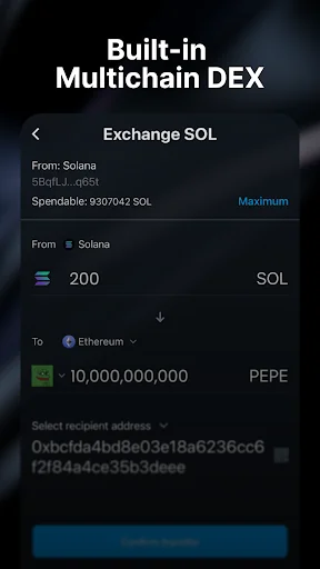 DeFi Wallet – KEYRING PRO screenshot 3