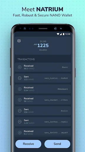 Natrium - NANO Wallet
