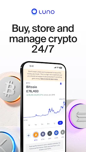Luno: Buy Bitcoin & Crypto