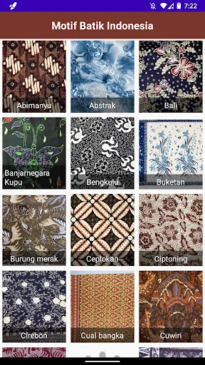 Motif Batik Indonesia