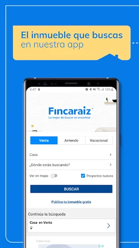 FincaRaiz - real estate screenshot 1