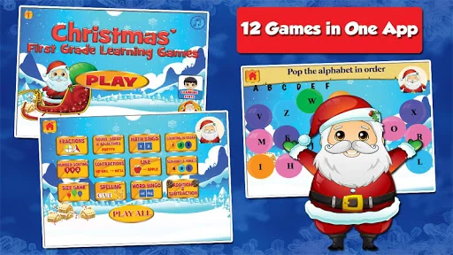 Santa's Holiday Edu Games