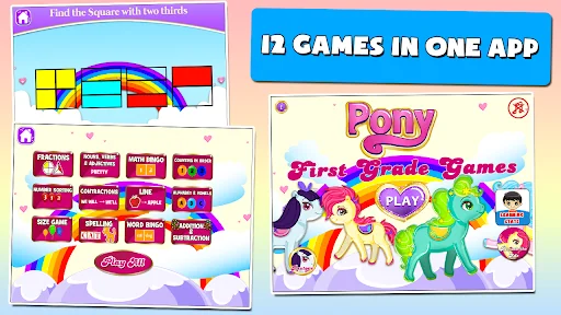 Pony Games for Grade One