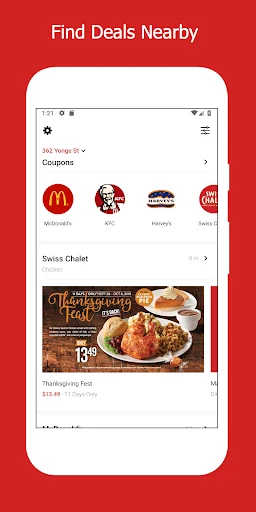 Foupon - Fast Food Coupons screenshot 1