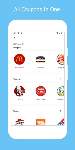 Foupon - Fast Food Coupons screenshot 2